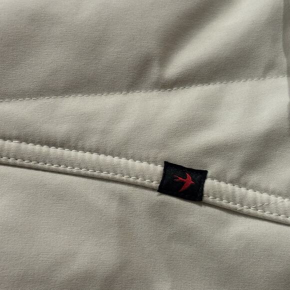 Relwen Men's Channel Anorak Light Stone Pullover Hooded Puffer Jacket Size Large - Picture 6 of 9